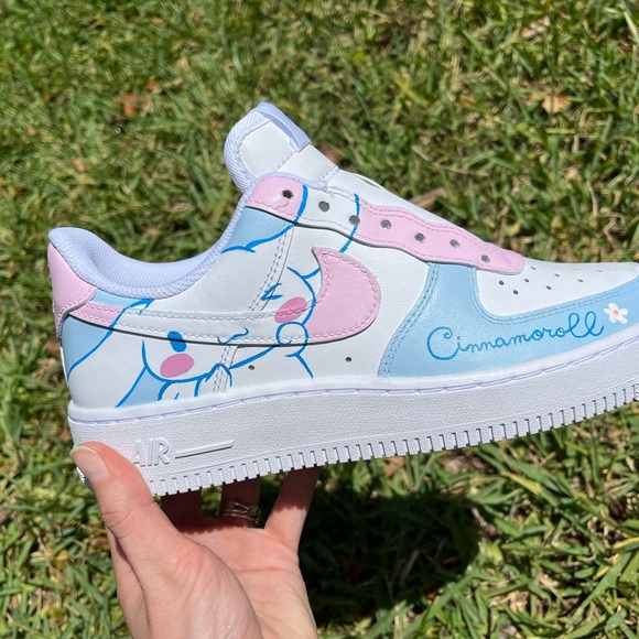 Cinnamoroll Air Force 1 Kids Youth Shoes Sanrio Cinnamoroll - Picture 4 of 7